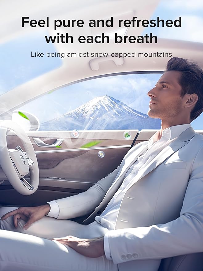 Smart Car Air Fresheners, Premium Scenic Fragrance Car Freshener, Auto On/Off ( PACK OF 2 )