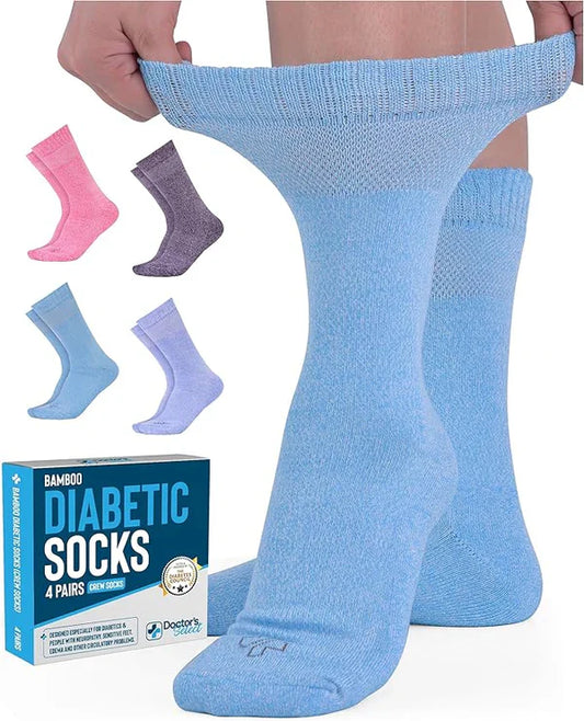 Bamboo Diabetic Compression Socks
